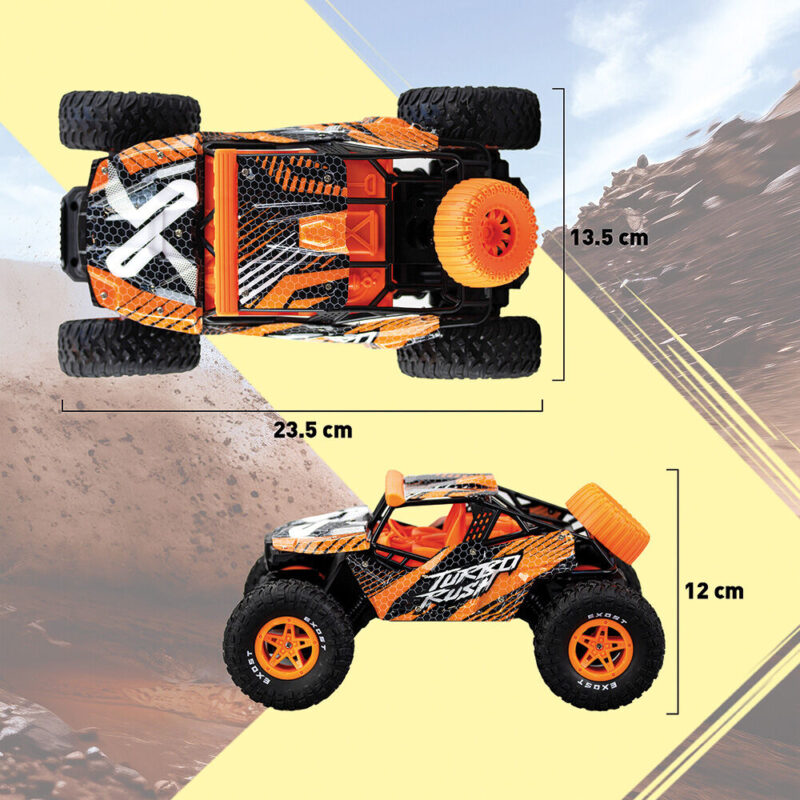 Exost Turbo Rush Τηλεκατευθυνόμενο Αυτοκίνητο Nuggt 07