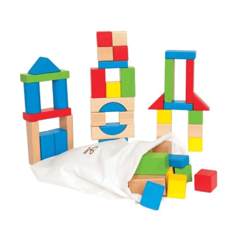 Hape Early Explorer Ξύλινα Τουβλάκια Nugget 01