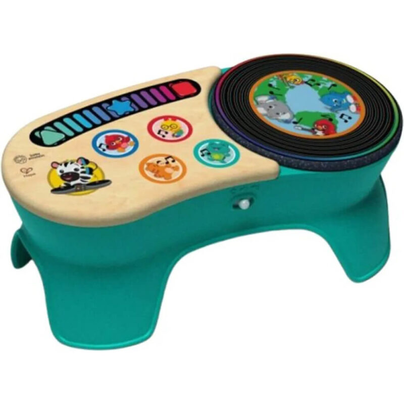 Hape Kids II Ξύλινο Touch Turntable Nugget 01