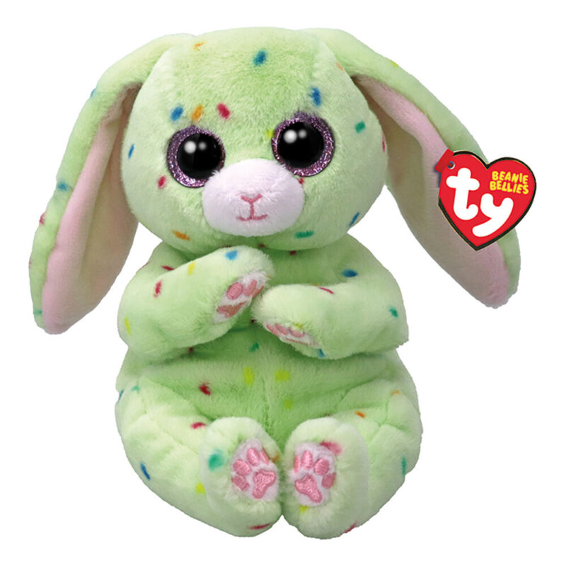 TY Beannie Bellies Fern Green Nugget 01