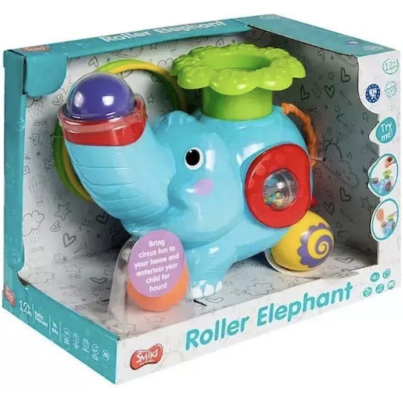 Playgo Ζωάκι Ελεφαντάκι Pop N Hoop Roller με Μουσική για 12+ Μηνών 2993