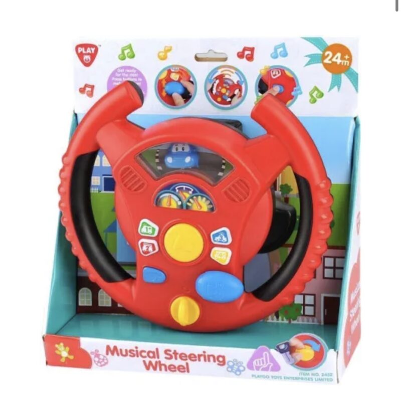 Playgo Τιμονιέρα Musical Steering Wheel B/O (2452)