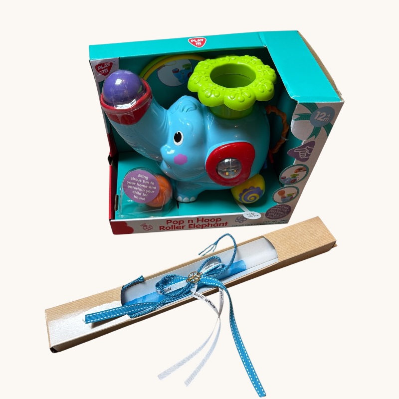 Παιχνιδολαμπάδα Playgo Ζωάκι Ελεφαντάκι Pop N Hoop Roller με Μουσική για 12+ Μηνών 2993