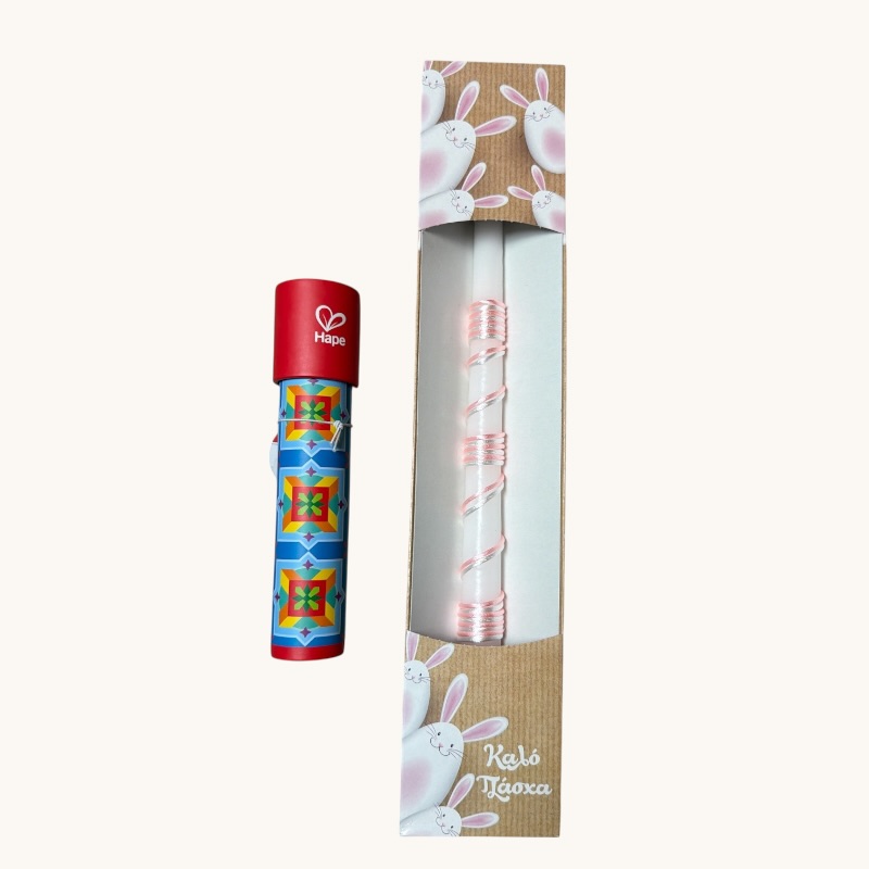 Παιχνιδολαμπάδα Hape Early Explorer Ξύλινο Καλειδοσκόπιο Wonder Vision (E8399)