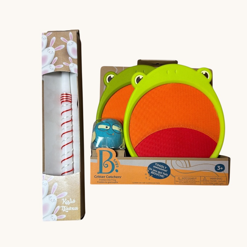 Παιχνιδολαμπάδα B.Toys Πιάσε το Μπαλάκι με το Βατραχάκι (BX1554Z)