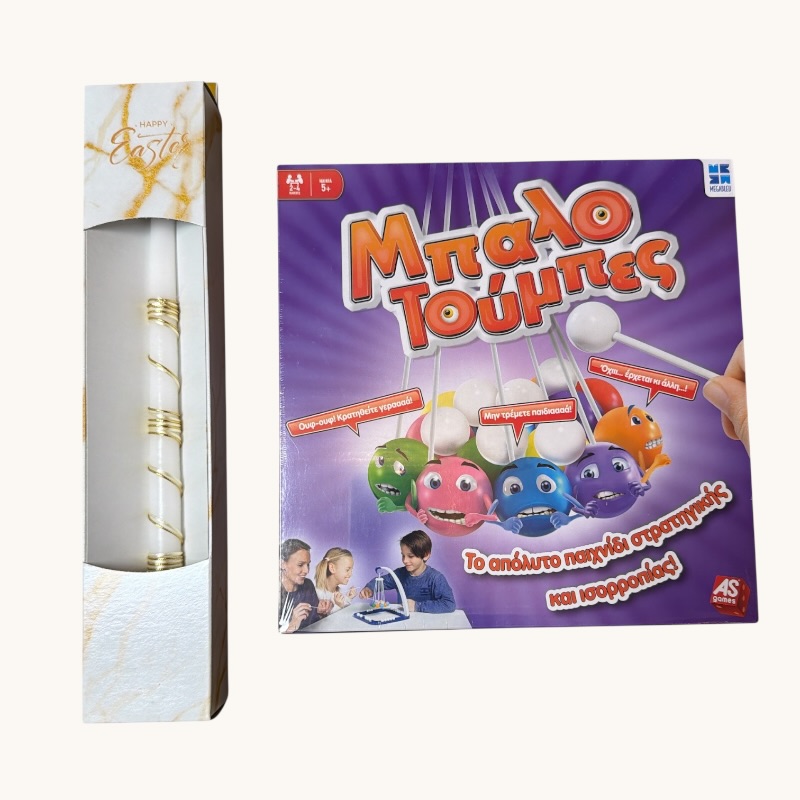 Παιχνιδολαμπάδα AS Games Επιτραπέζιο Παιχνίδι Μπαλοτούμπες Για Ηλικίες 6+ Χρονών Και 2-4 Παίκτες.