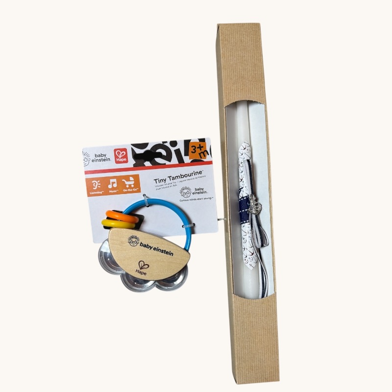 Παιχνιδολαμπάδα Hape Tiny Tambourine - Το Μικρό Μου Ντέφι (12011)