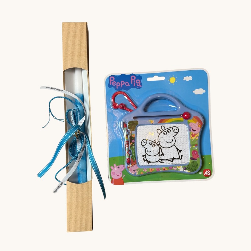 Παιχνιδολαμπάδα AS Πίνακας Γράψε - Σβήσε Travel Peppa & George Για 3+ Χρονών