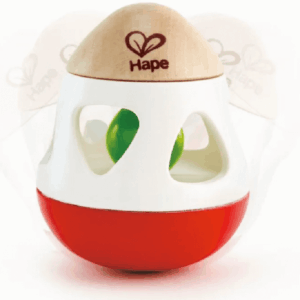 Hape Early Explorer Ξύλινη Κουδουνίστρα Bell Rattle (E0016)