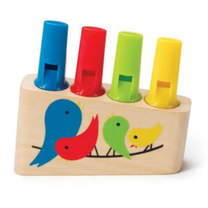 Hape Early Explorer Ξύλινος Αυλός Rainbow Pan Flute (E1025)