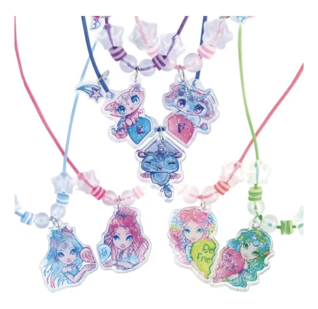 Παιχνιδολαμπάδα Nebulous Stars Friendship Necklaces (11024) - Image 2