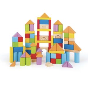 Alternative view of Hape Ξύλινα Τουβλάκια Play Essentials (E8247)