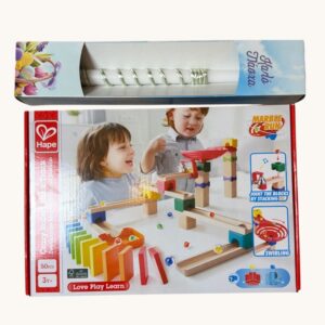 Παιχνιδολαμπάδα Hape Early Explorer Ξύλινο Crazy Rollers Stack Track (E1102A)